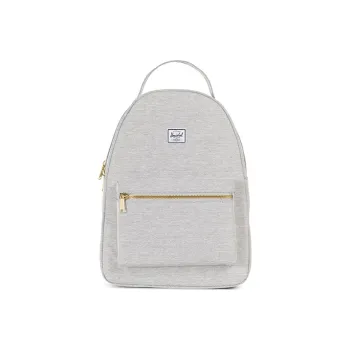 Herschel Polyester Backpack Medium Size Women's Gray