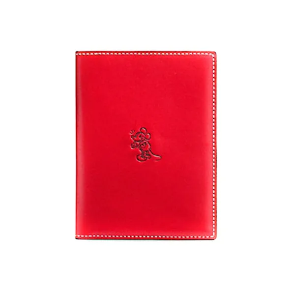 Disney X COACH Passport Case Passport Holders Red-0