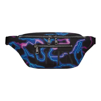 Valentino Nylon Sling Bag Fanny Pack Regular Unisex Multicolor
