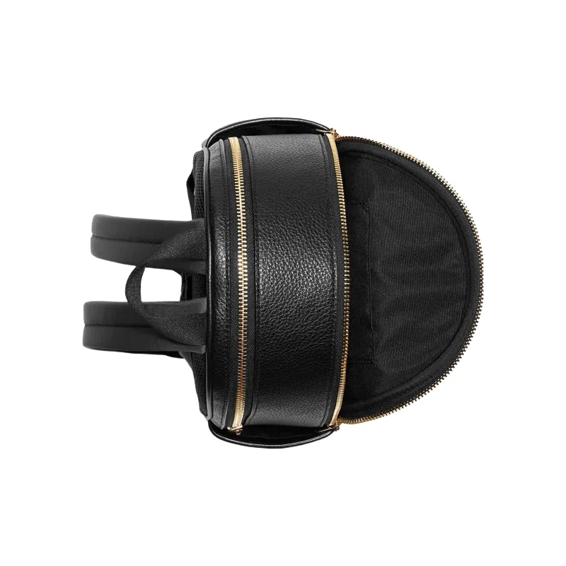 COACH Court Textile, Leather Backpack Trumpets Women's Black-2