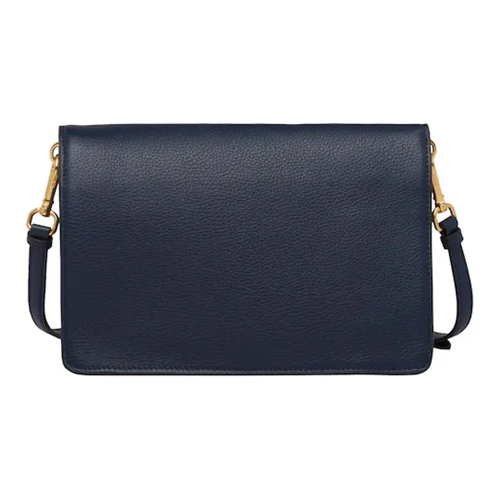 PRADA Cahier Leather Patchwork Shoulder Bag Crossbody Bag Women's Baltic Sea Blue-2