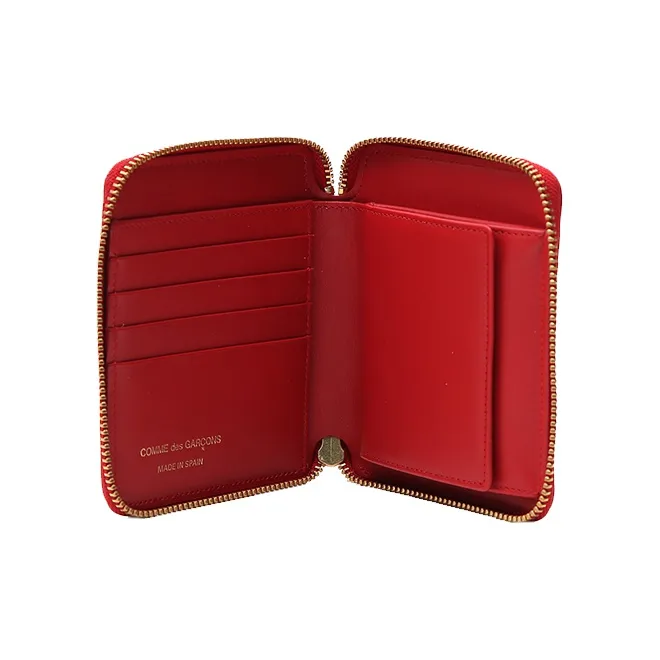 CDG Leather Wallet Regular Men's Red-1
