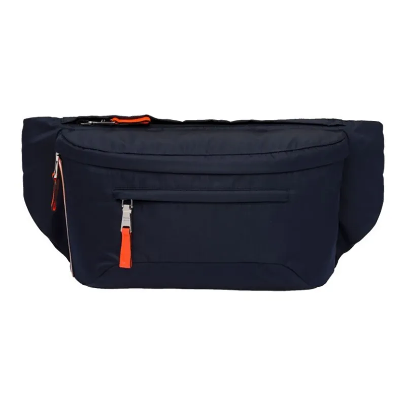 PRADA Nylon Fanny Pack Unisex Dark Blue-0
