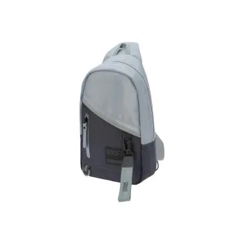 LiNing Fabric Crossbody Bag, Fanny Pack, Sling Bag Unisex Gray