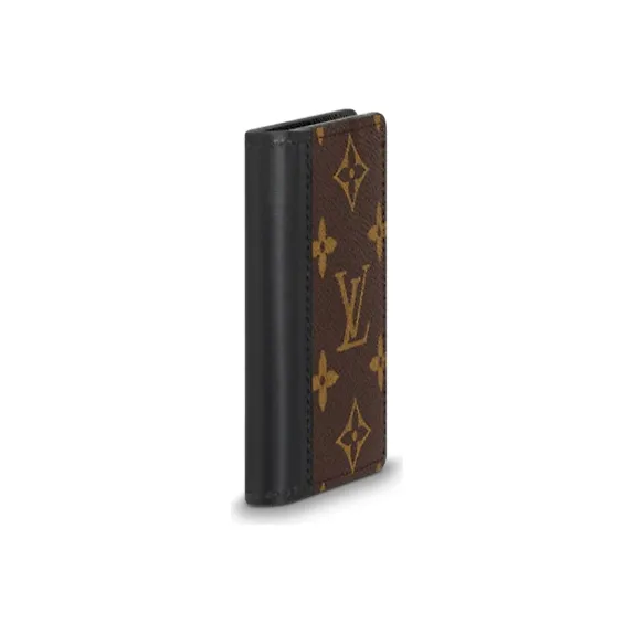 LOUIS VUITTON Canvas Wallet Men's Brown-1