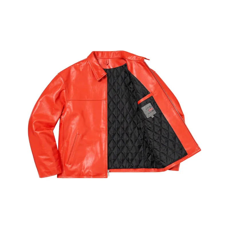 Supreme Yohji Yamamoto Leather Work Jacket-7