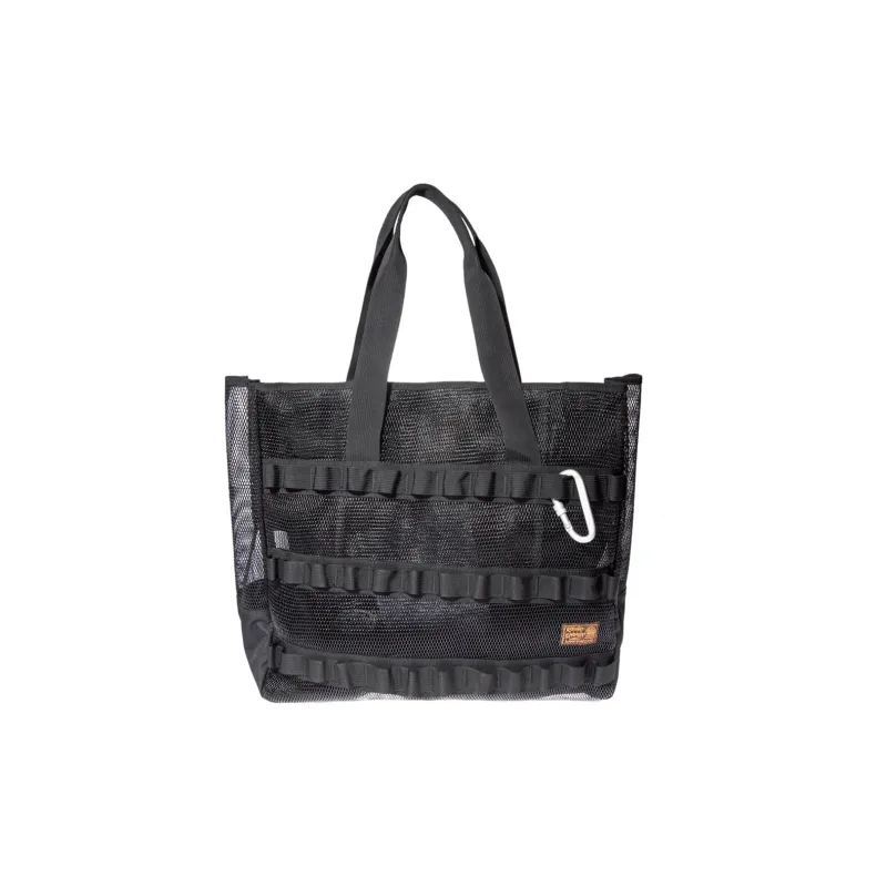 Rough Enough Nylon Fabric Tote Bag, Shopping Bag, Handbag, Shoulder Bag Women's Yellow/Black-1
