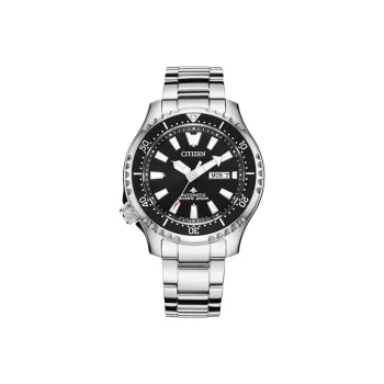 CITIZEN Ecology Drive Collection Mechanical Movement Stainless Steel Strap Watch Unisex Black Dial