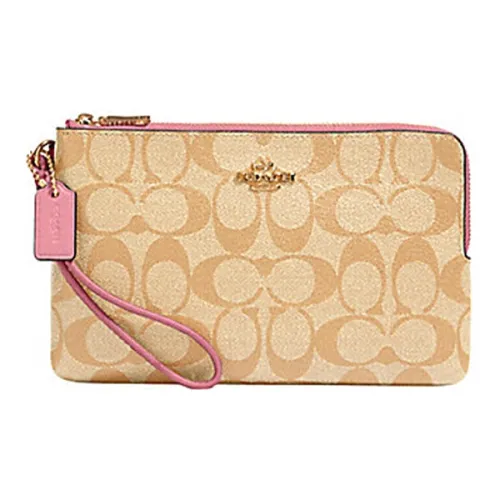 COACH Double Zip Wallet Clutches