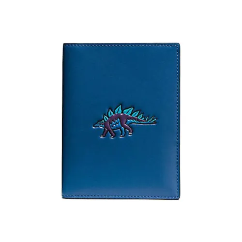 COACH Passport Case Passport Holder Marine Blue