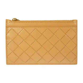Bottega Veneta Leather Key Pouch Women's Brown