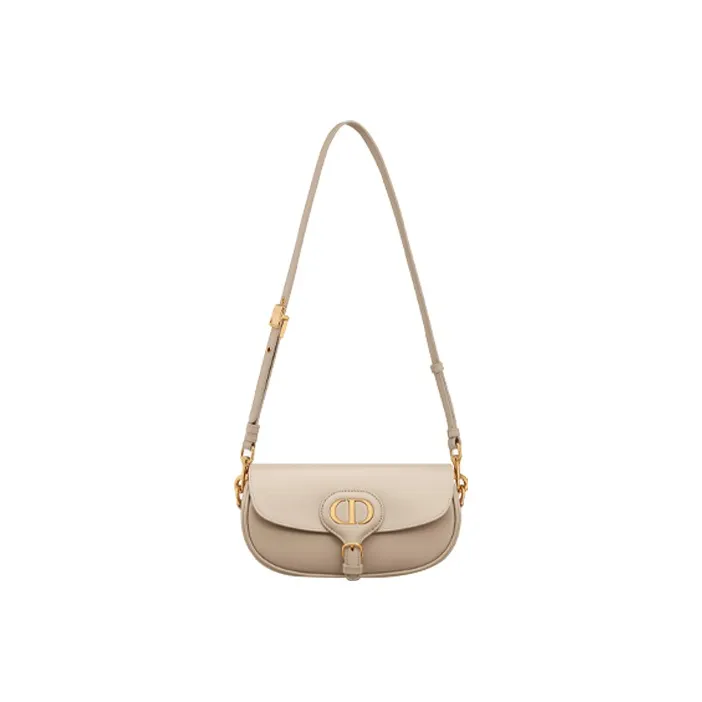 DIOR Bobby Smooth Cow Leather Handbag, Shoulder Bag, Crossbody Bag Regular Women's Natural-5