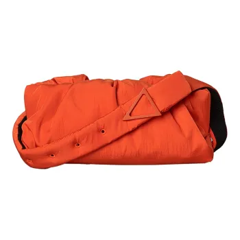 Bottega Veneta Nylon Crossbody Bags Fanny Pack Unisex Orange