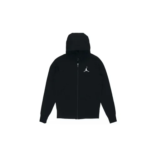 Jordan Embroidered Knit Jackets Men Black