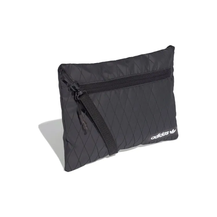 Adidas Originals Nylon With Polyester Sports Bag Shoulder Bag Unisex Black-1