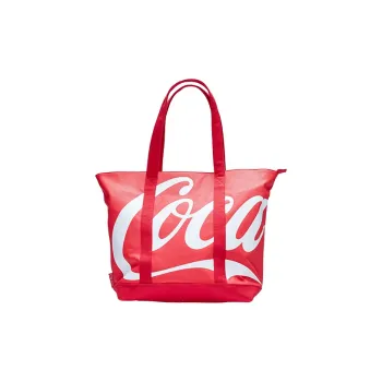 Coca-Cola Canvas Tote Bag Shopping Bag Shoulder Bags Regular Women's Red