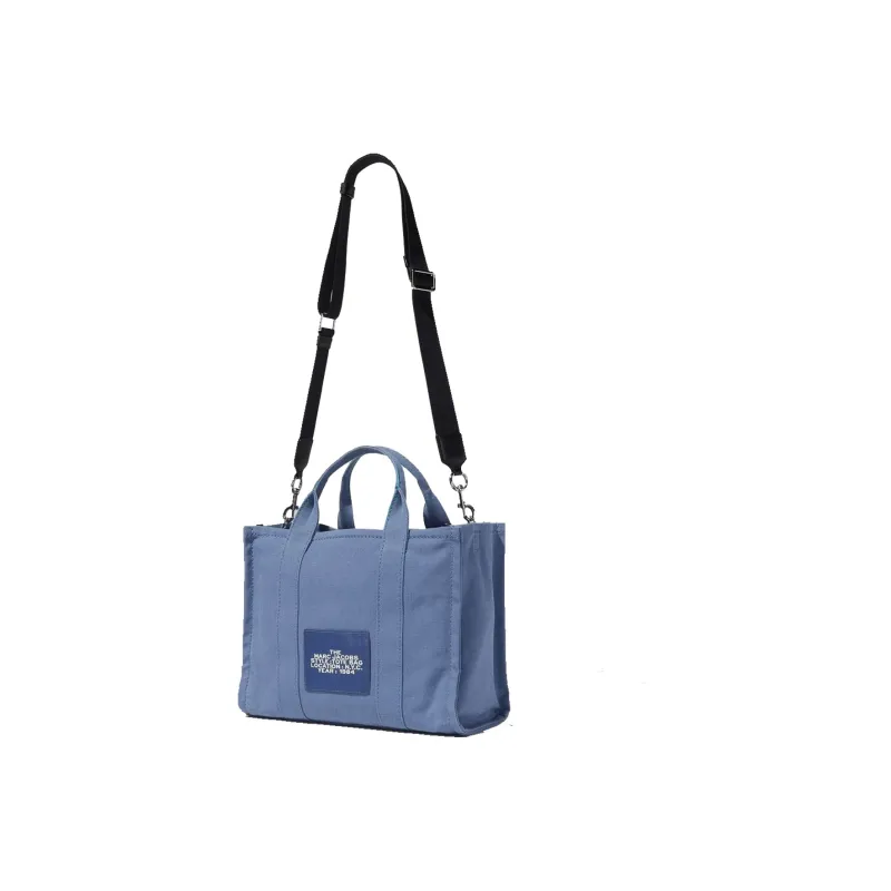 MARC JACOBS The Medium Color Tote Blue Shadow-3