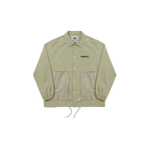 Vision Street Wear Jacket Unisex Khaki