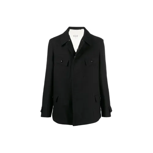 Maison Margiela Jackets Men Black