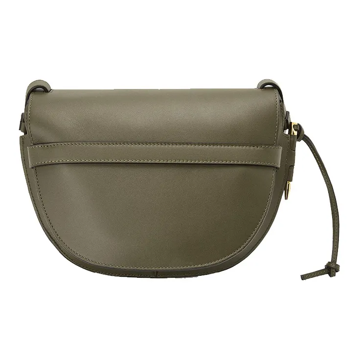 LOEWE Gate Soft Calfskin Handbag, Shoulder Bag, Crossbody Bag Trumpets Women's Green-4