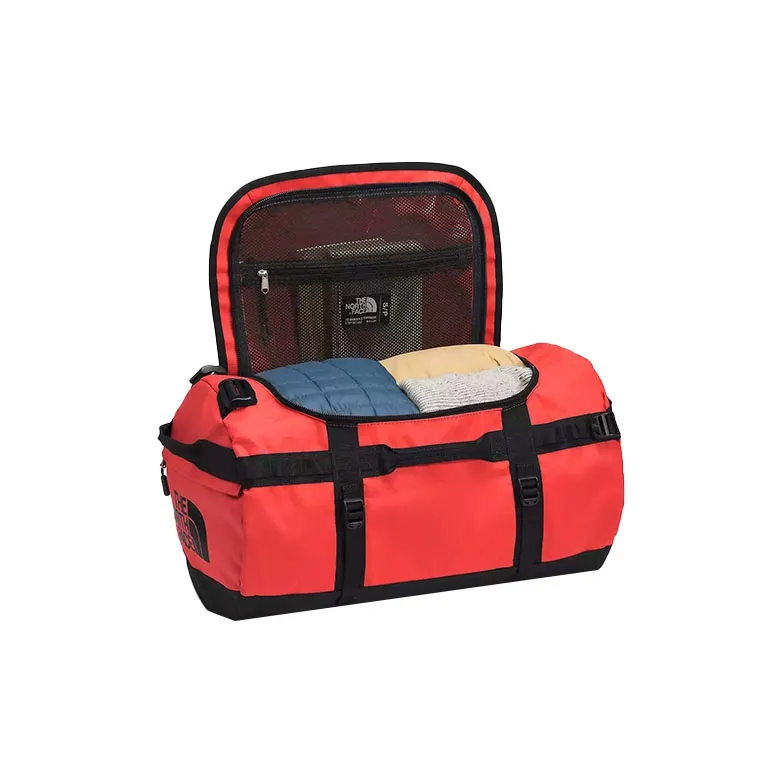 THE NORTH FACE Nylon Fabric Handbag Unisex Red-2