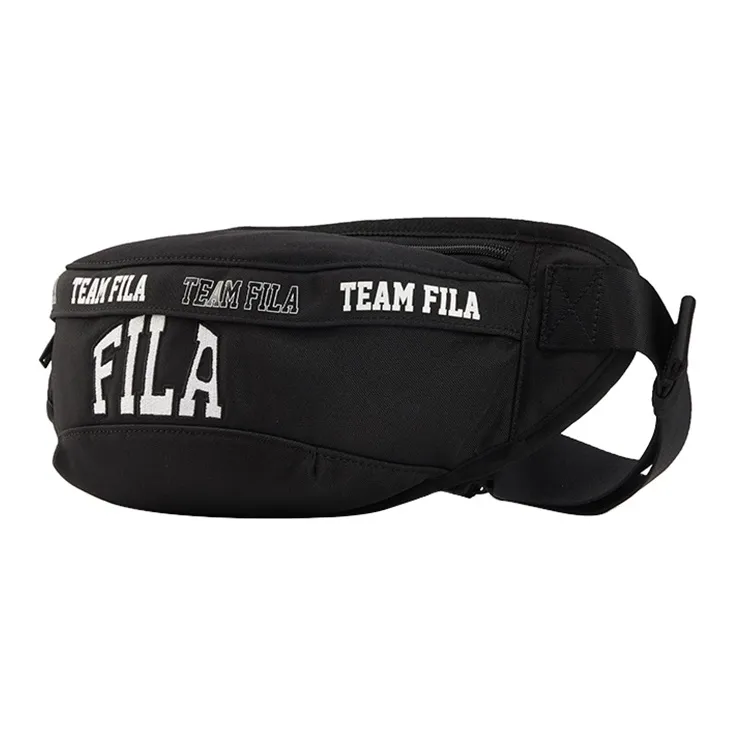 FILA FUSION Fabric Fanny Pack Regular Unisex Black-1