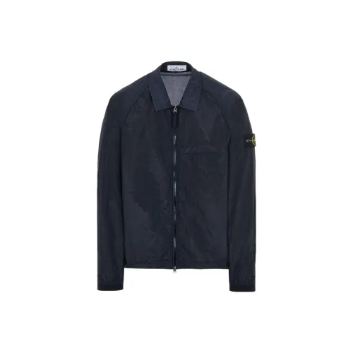 STONE ISLAND Jackets Men Dark Blue