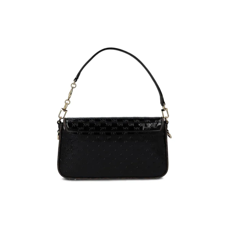 MICHAEL KORS Leather One Shoulder Handbag Women's Black-2