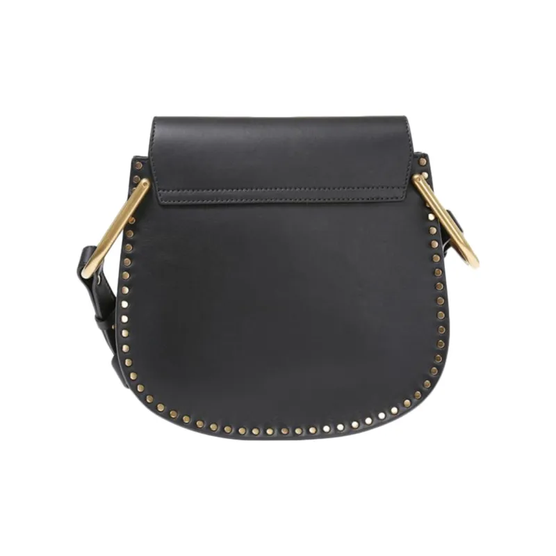 Chloe Chloé Bags Cow Leather Shoulder Bag Small Size Women's Black/Multicolor-2