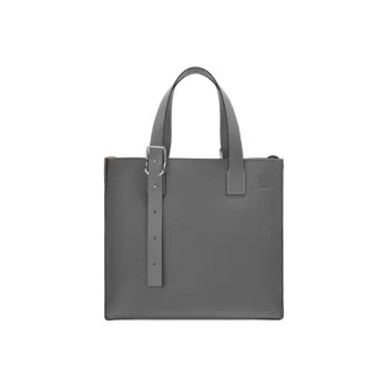 LOEWE Calfskin Tote Bag Shopping Bag Handbag Men's Anthracite