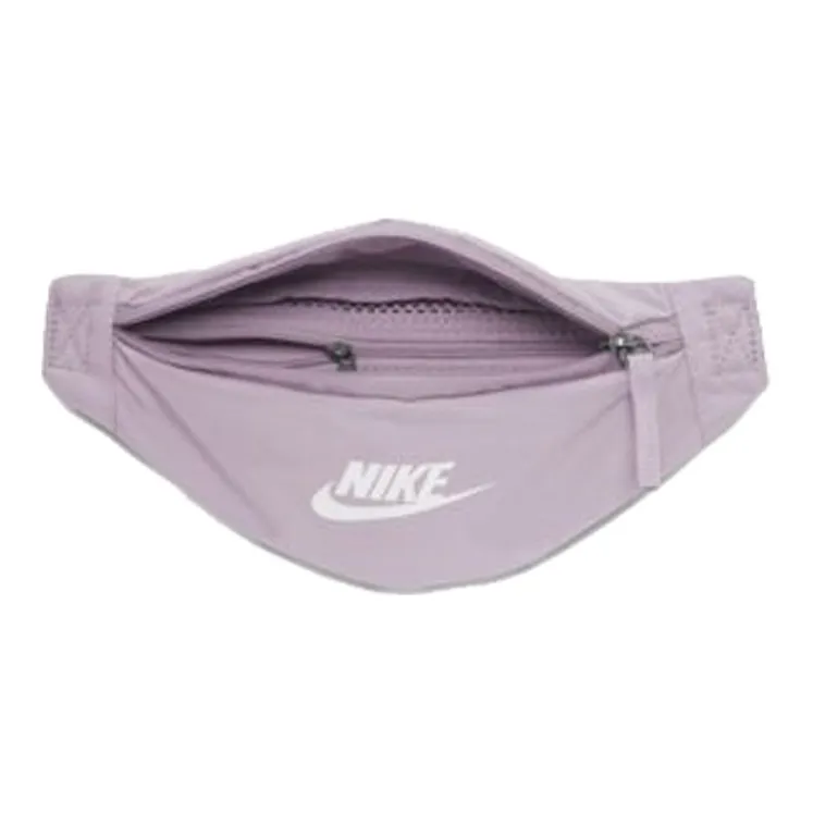 Nike Heritage Fabric Crossbody Bag Sling Bag Fanny Pack Regular Unisex Ice Light Purple-3