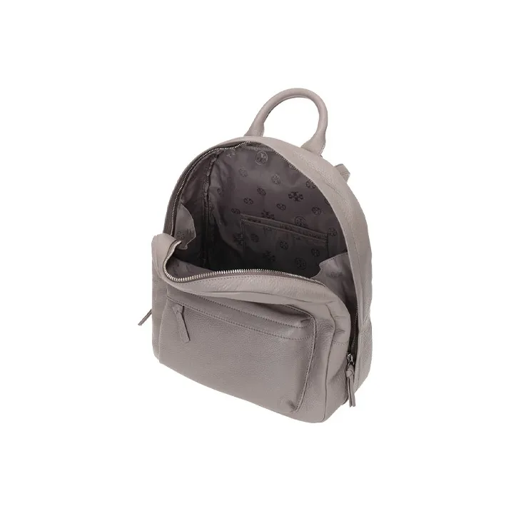 TORY BURCH Cow Leather Backpack Regular Women's Light Gray-1