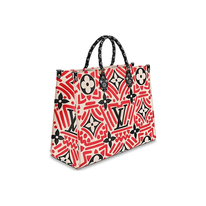 LOUIS VUITTON Crafty Onthego Gm Cream/Red-1