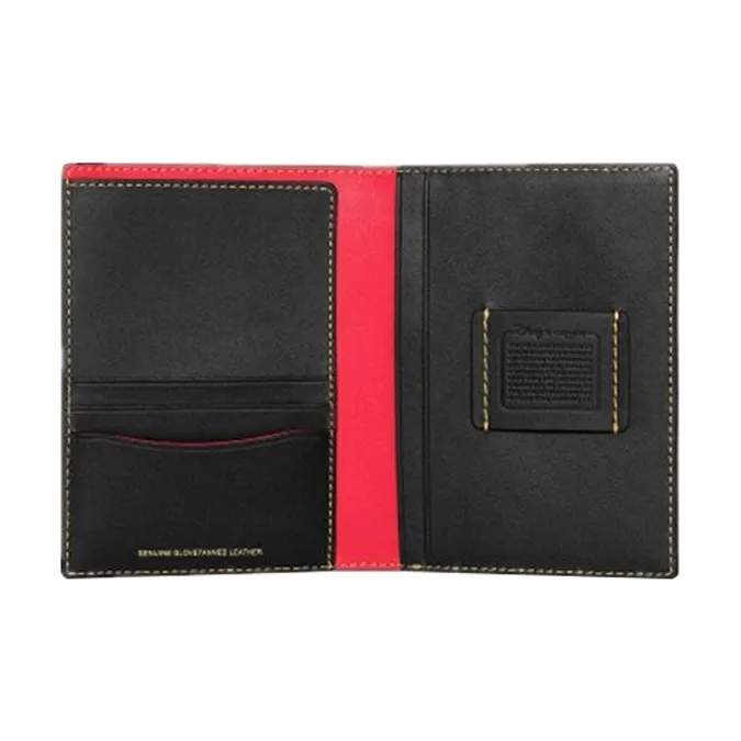 Disney X COACH Passport Case Passport Holders Black-1