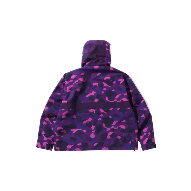 A BATHING APE Color Camo Relaxed Fit Hoodie Jacket-3