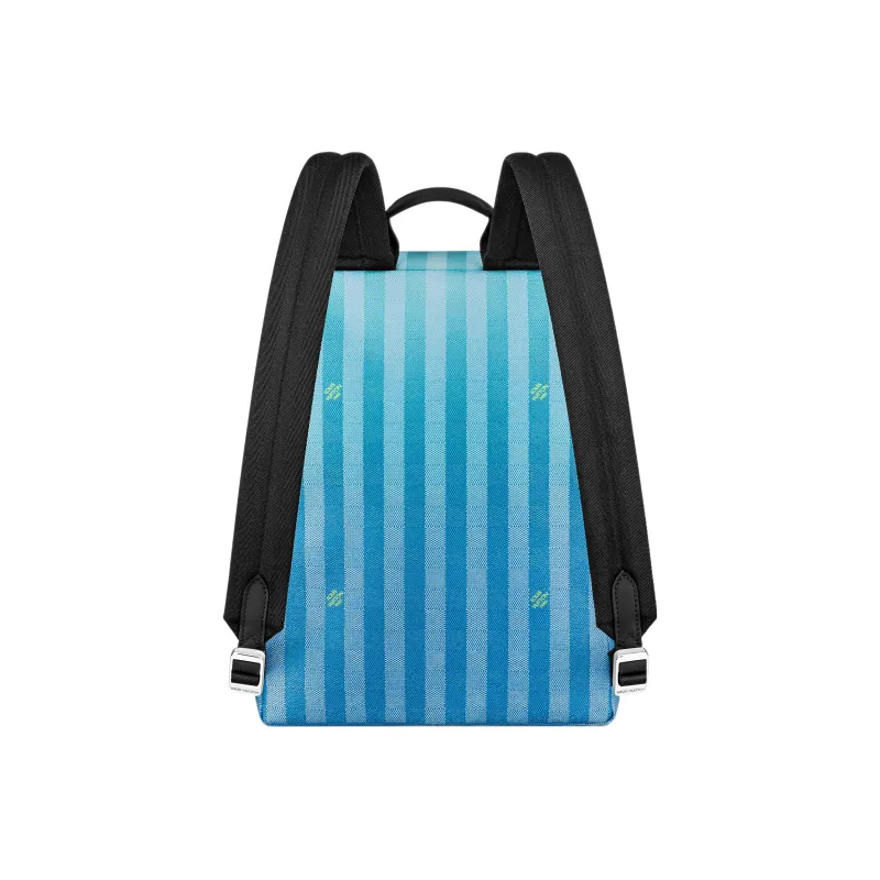 LOUIS VUITTON Discovery Backpack Damier Stripes Gradient Blue-2