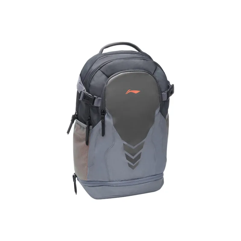 LiNing Training Series Fabric Sports Backpack Unisex Gray-1