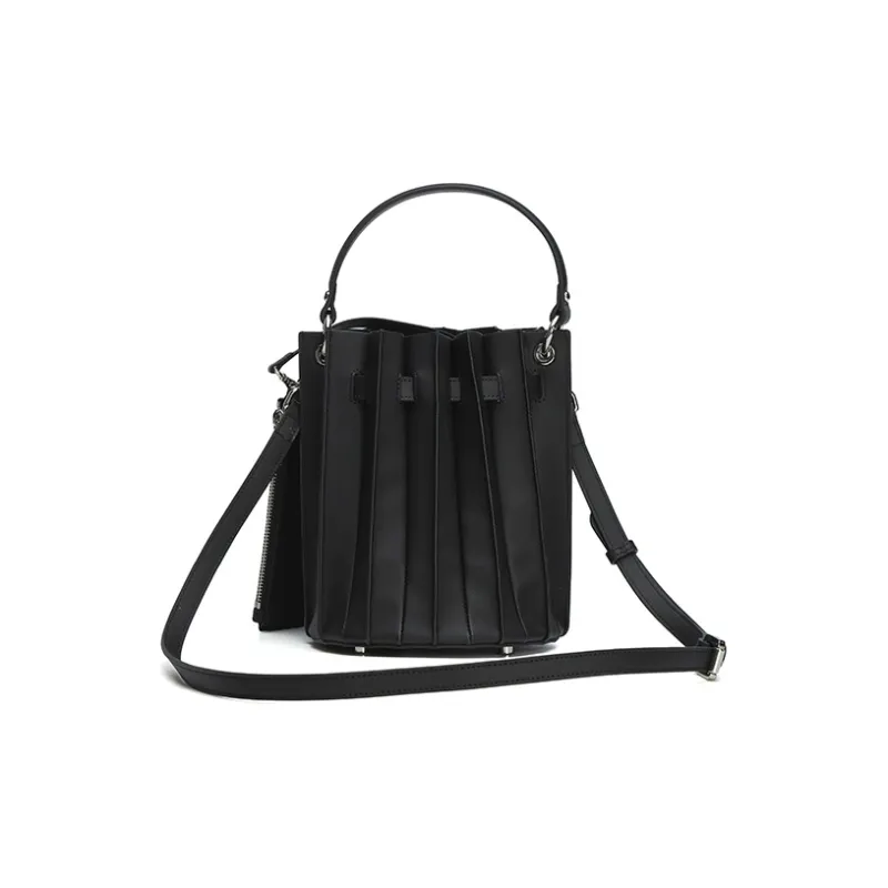 FILA PU Crossbody Bag Shoulder Bag Regular Women's Jet Black-2
