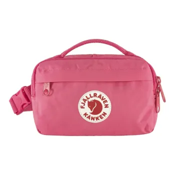 Fjallraven Kanken Polyester Fabric Fanny Pack Crossbody Bags Small Size Unisex Flamingo Pink
