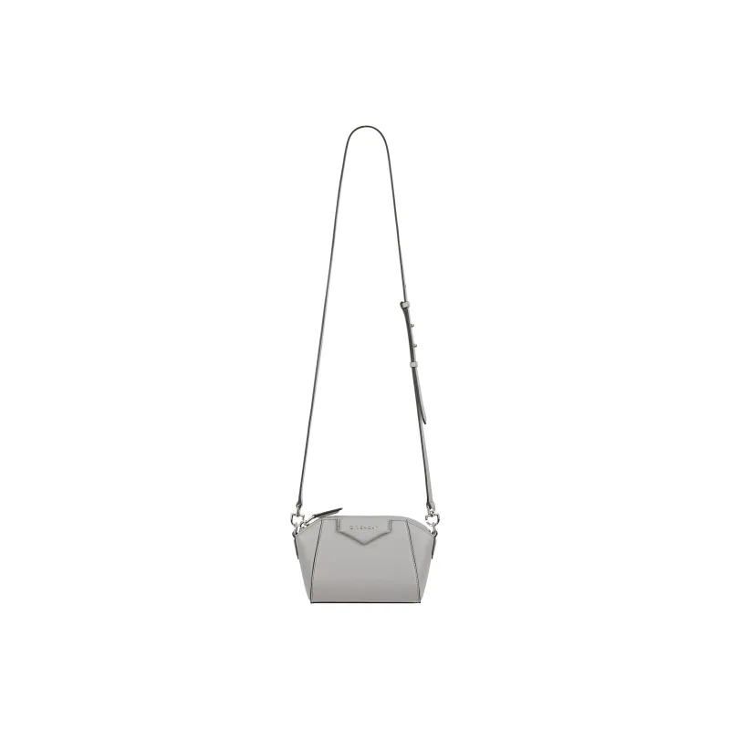 GIVENCHY Antigona Sheepskin Shoulder Bag Crossbody Bag Extra Mini Women's Gray-1