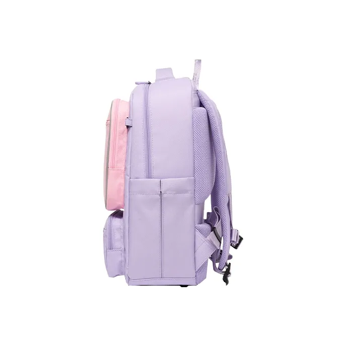 MLB Polyester Handbag Shoulder Bag Laptop Bag Backpack Regular Unisex Purple-2