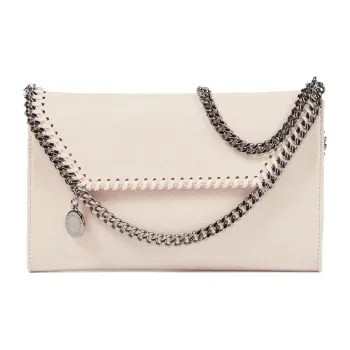 Stella McCartney Polyester Shoulder Bag, Clutch, Crossbody Bag Mini Women's Light Umber