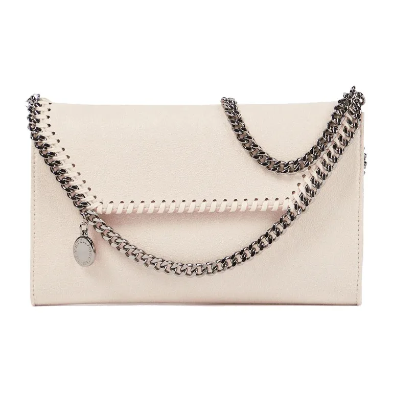 Stella McCartney Polyester Shoulder Bag, Clutch, Crossbody Bag Mini Women's Light Umber-0