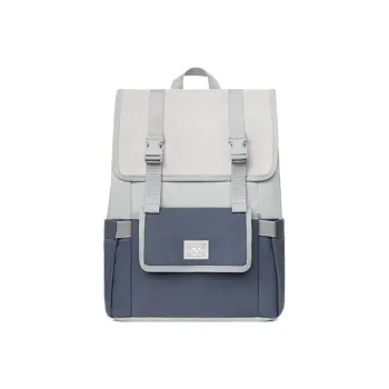 MR.ACE HOMME Nylon Fabric Backpack Regular Men's Smoke Blue