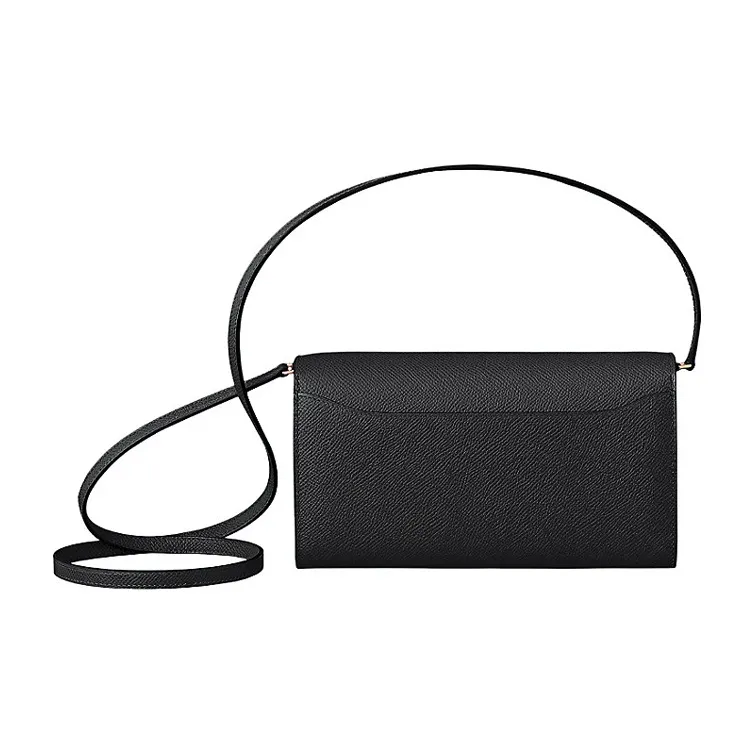 HERMES Constance To Go Epsom Leather Wallets Shoulder Bag Crossbody Bag Women's Noir Black-1