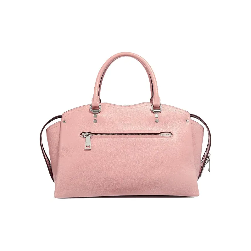 COACH Drew Leather Crossbody Bag Backpack Crossbody Handbag Large Size Women's Light Pink-2