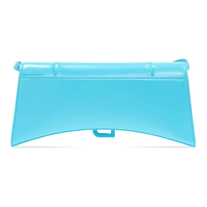 Balenciaga Hourglass Calfskin Hourglass Bag Shoulder Bag Crossbody Bag Women's Blue-2