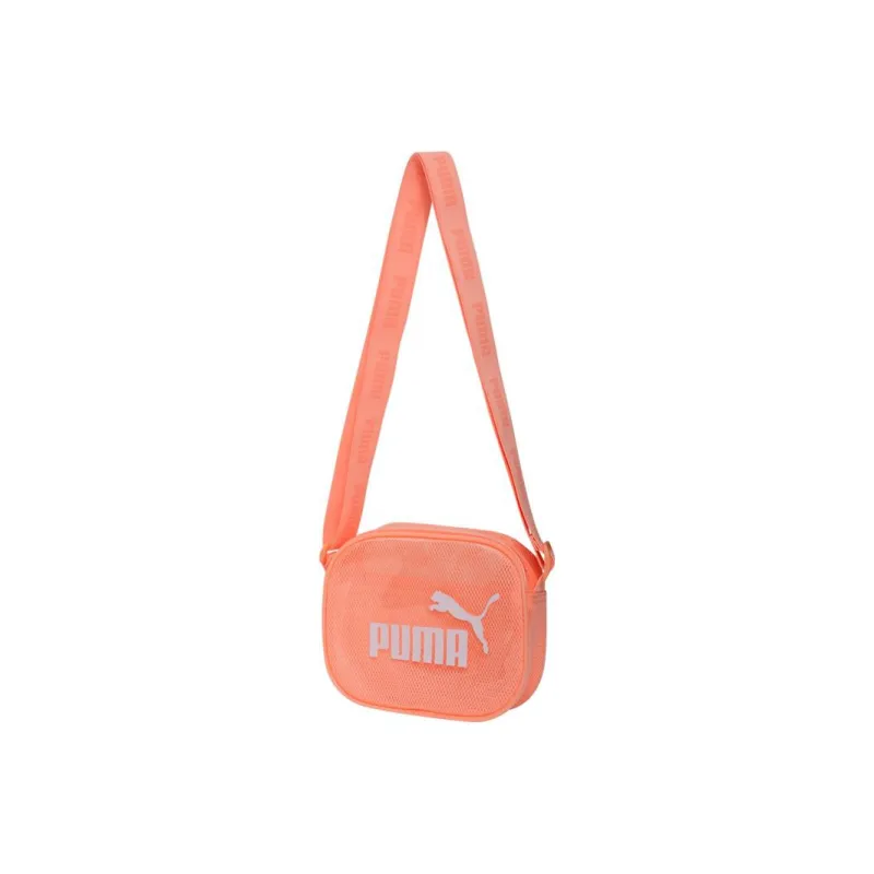 PUMA Polyurethane Shoulder Bag Crossbody Bag Regular Women's Peach Pink-0