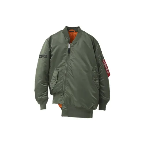 CDG Jackets Unisex Green