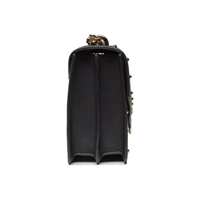 VERSACE JEANS COUTURE Leather Box Bag, Crossbody Bag, Shoulder Bag Women's Black-2